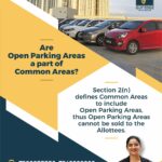 RERA Open Parking Rules – Are Open Parking Spaces Part of Common Areas?